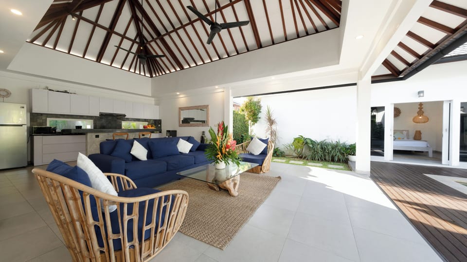Exclusive Villa, 3 Bedrooms | Living area | Flat-screen TV