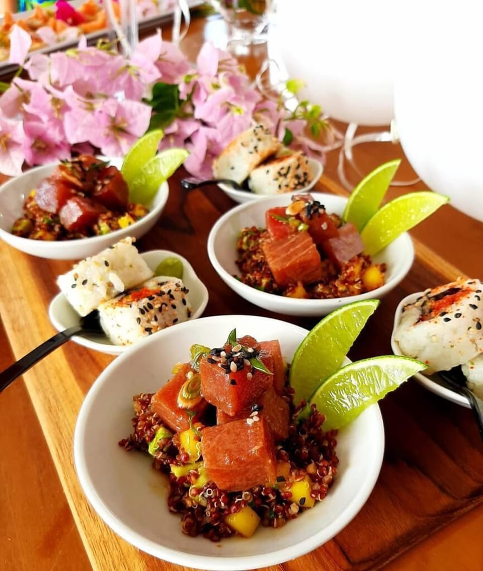 We can assist with hiring a chef to create 
delicious meals for all palates