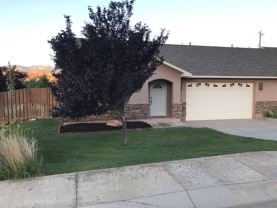Front of house.