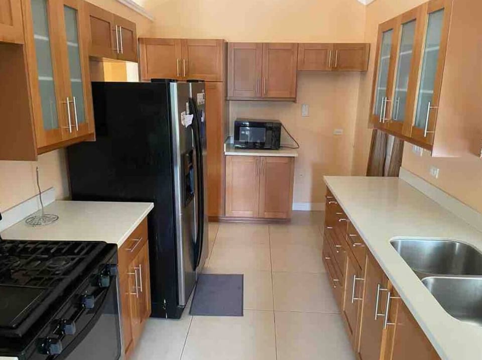Family Villa, 3 Bedrooms, Non Smoking, Pool View | Private kitchen | Cookware/dishes/utensils, freezer