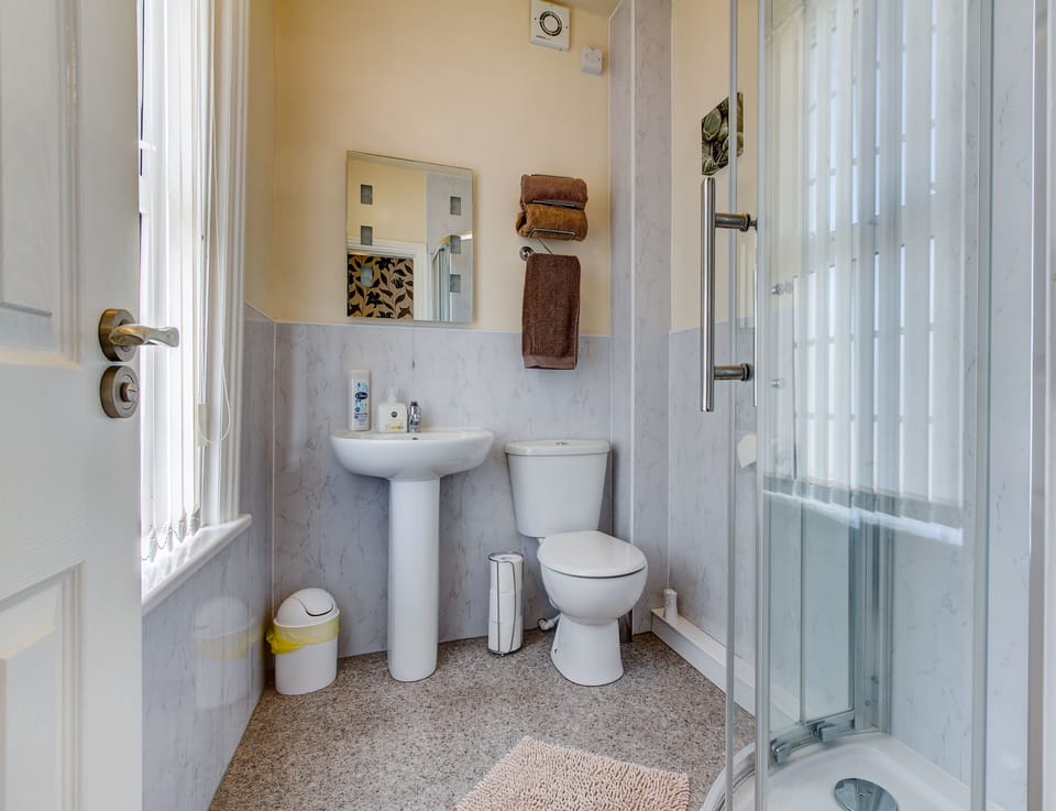 Double Room, Non Smoking, Refrigerator | Bathroom | Shower, hair dryer, towels, soap