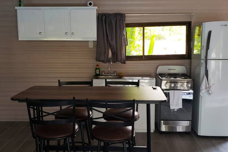 Cozy dining table and chairs