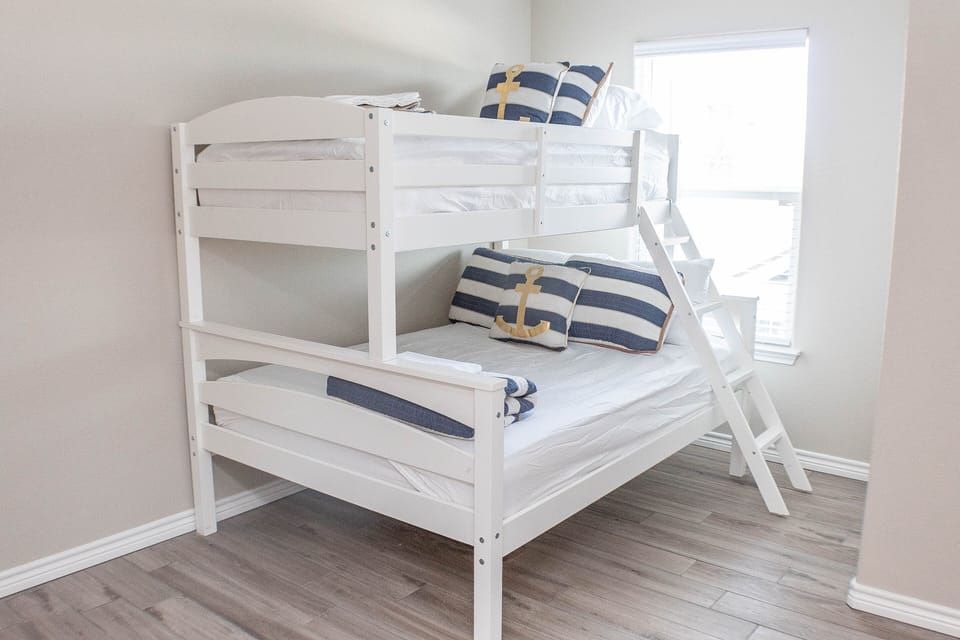 Twin over full bunk beds