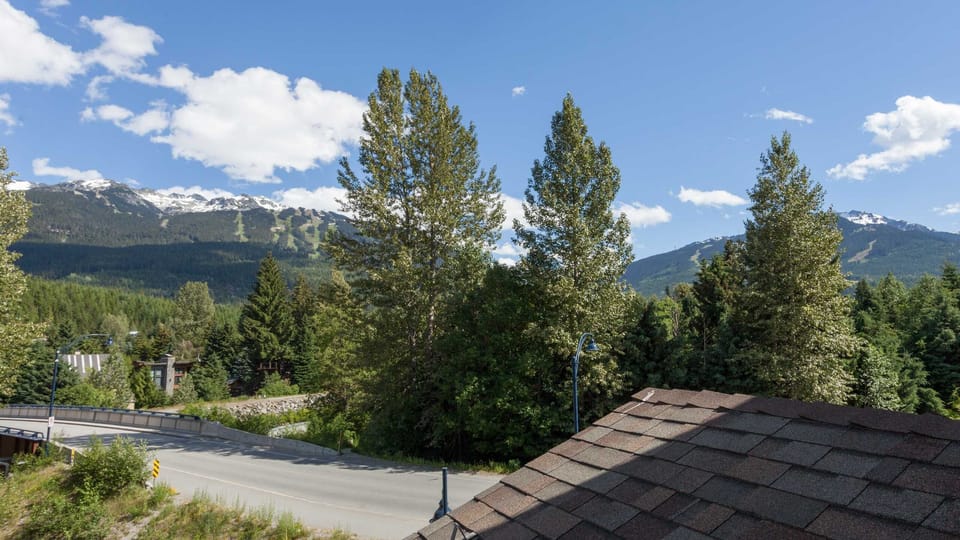 - Expansive forest and mountain views from private balcony  
- Enjoy peaceful alpine scenery and fresh Whistler air  
- Serene backdrop for relaxation after adventurous days  