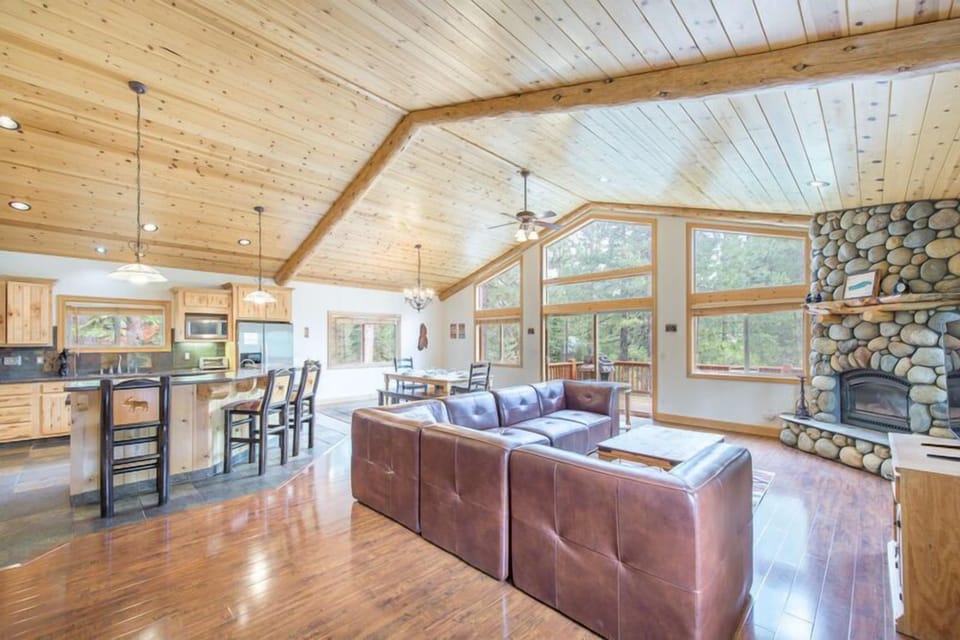 Living Room and Spacious Open Floor Plan