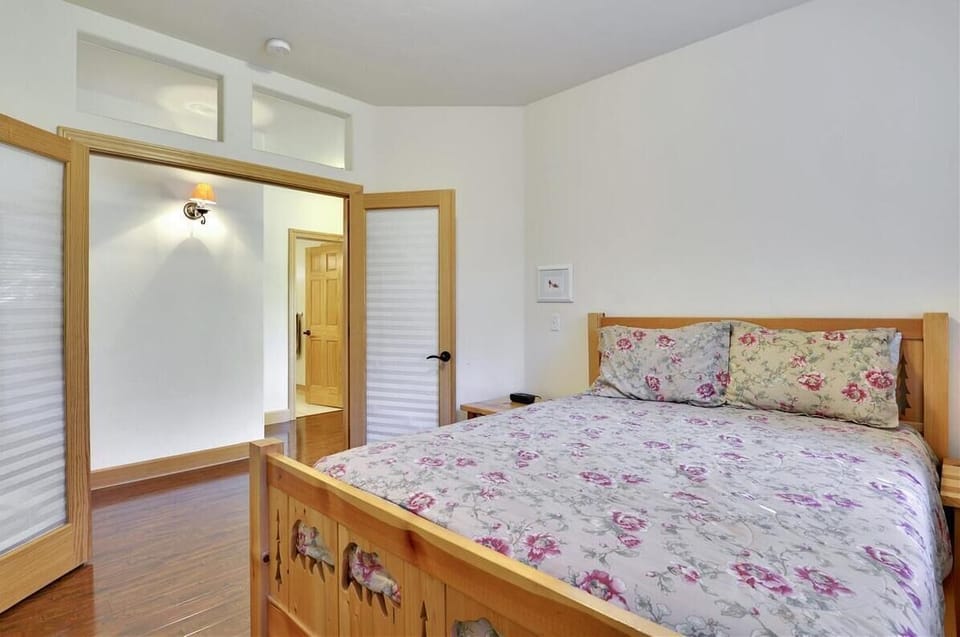 Bedroom 2 with French Doors