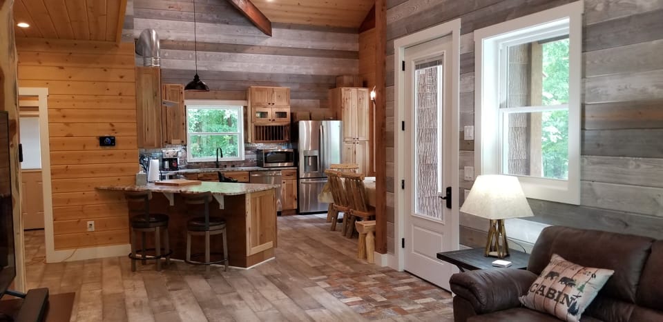 Living and Kitchen view
