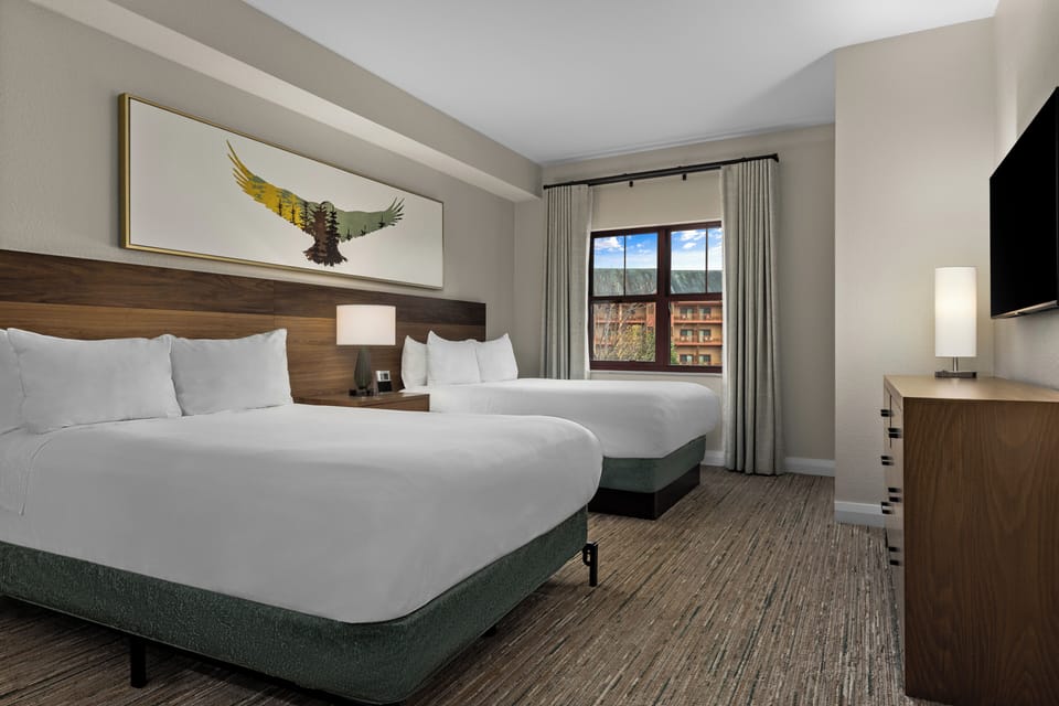 Standard Room, 2 Bedrooms | 1 bedroom, pillowtop beds, in-room safe, desk