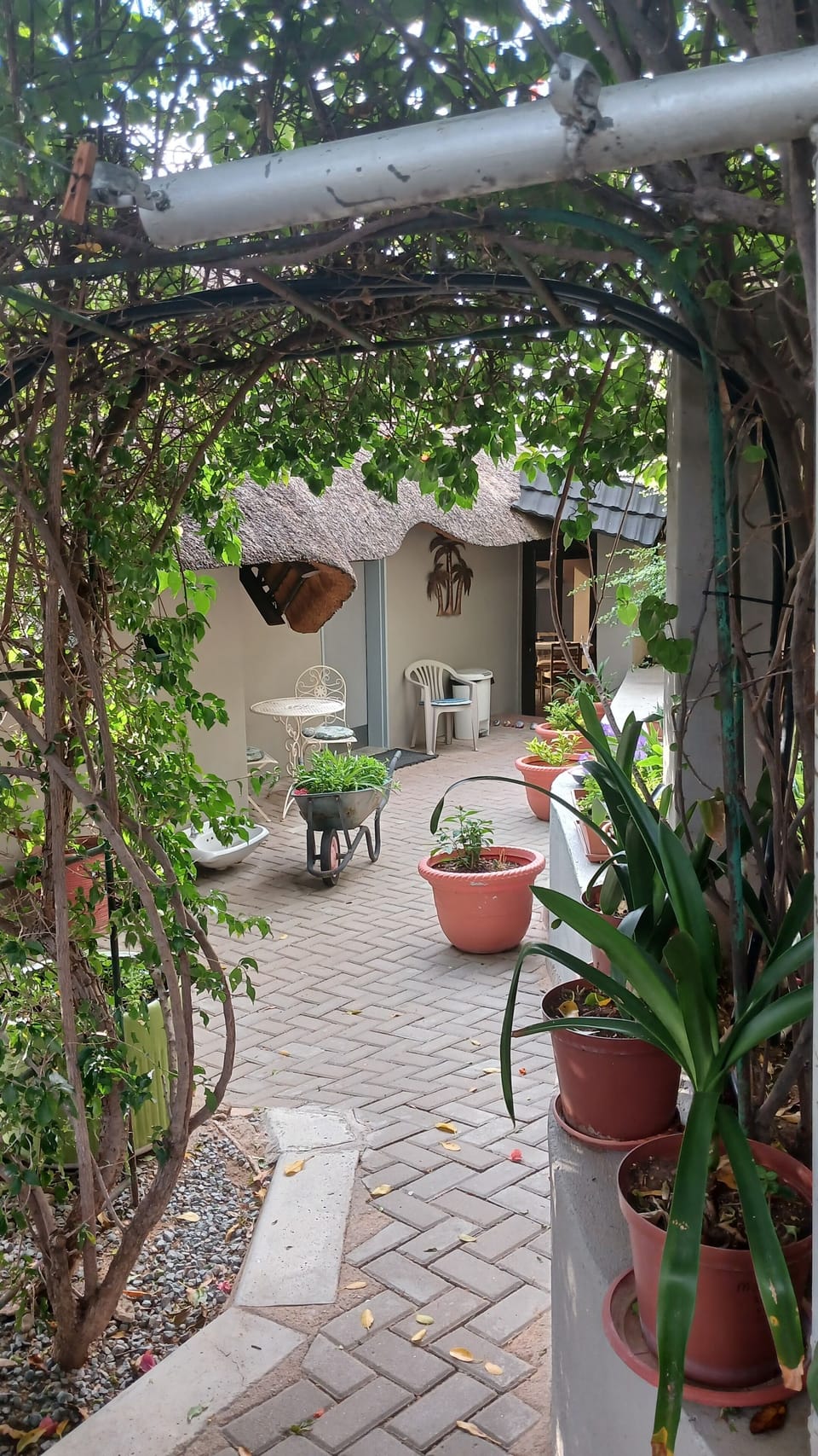 Pathway to Studio Flat