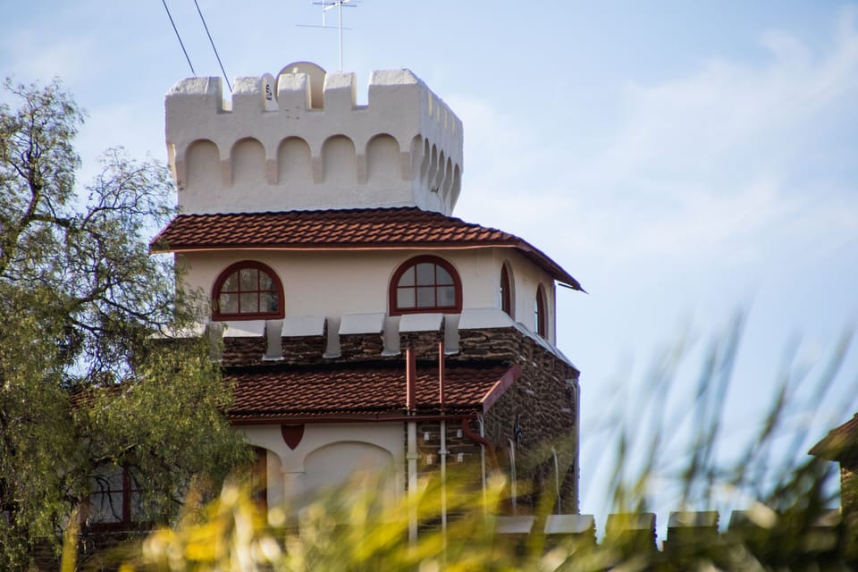 The Heinitzburg Castle, a mere 400m from the property
