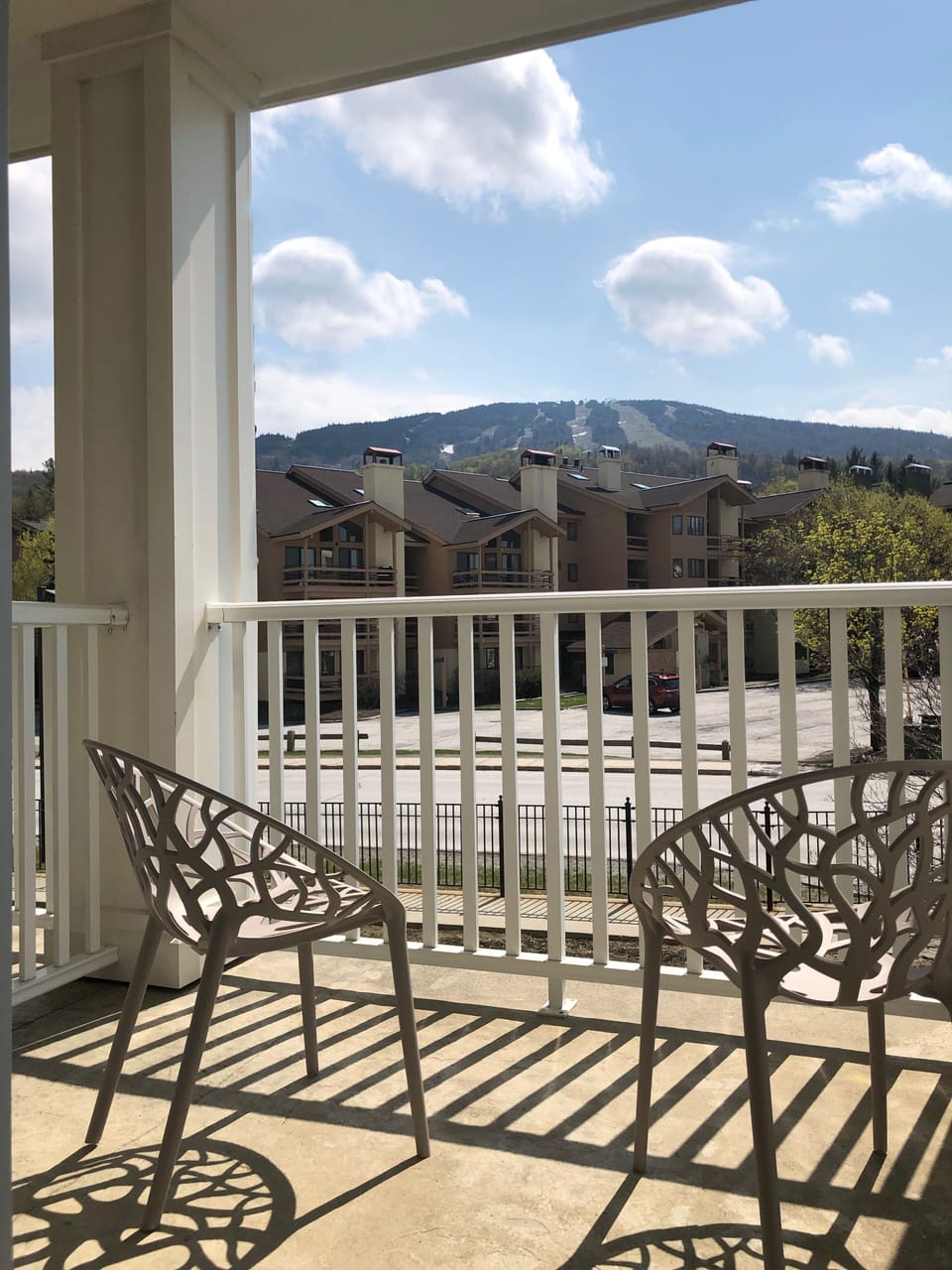 Views from balcony of Stratton Mountain