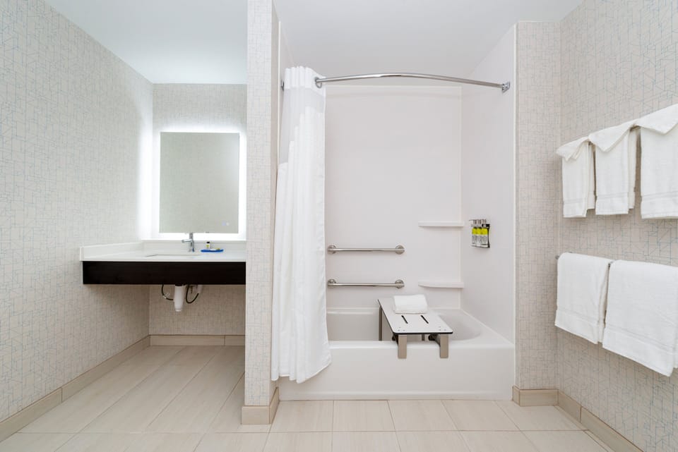 In-room safe, desk, blackout drapes, cribs/infant beds