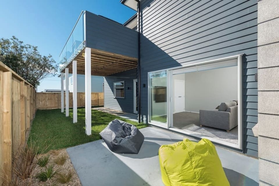 Downstairs patio