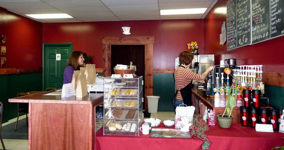 Angry Bean Coffee House - 1 1/2 blocks