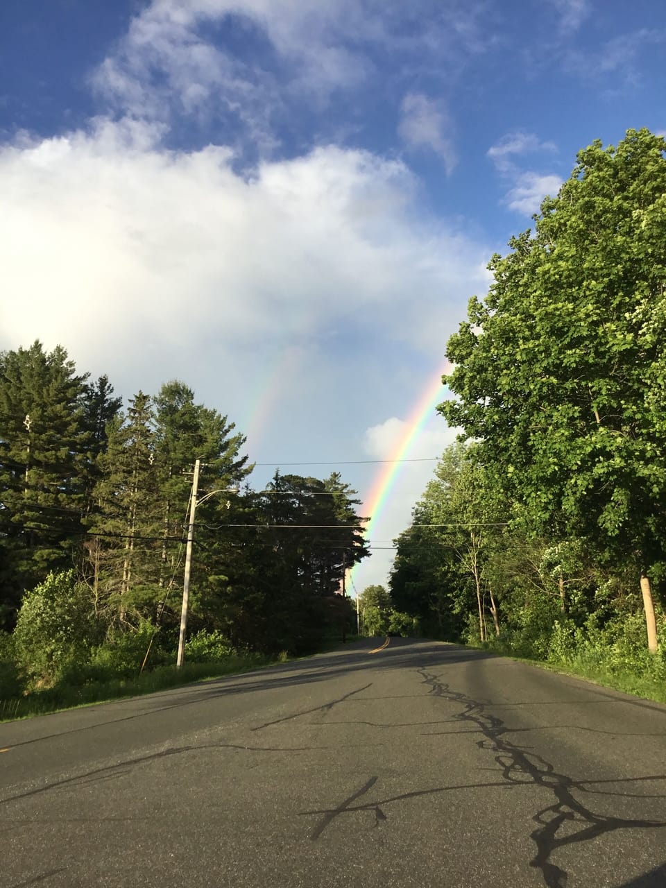 Rainbow sightings in Lee are very common. (Best rainbow site: Big Y in Lee.)