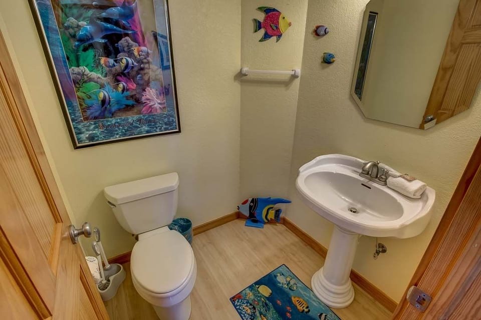 Top-Level Hall Half Bathroom