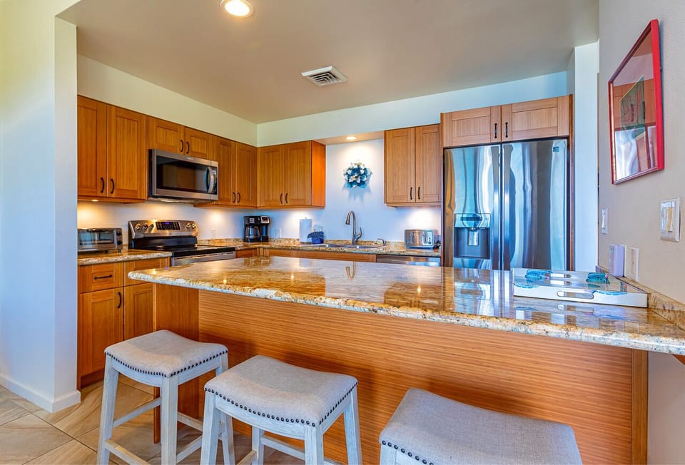 The chef in the family is sure to enjoy this spacious kitchen. 