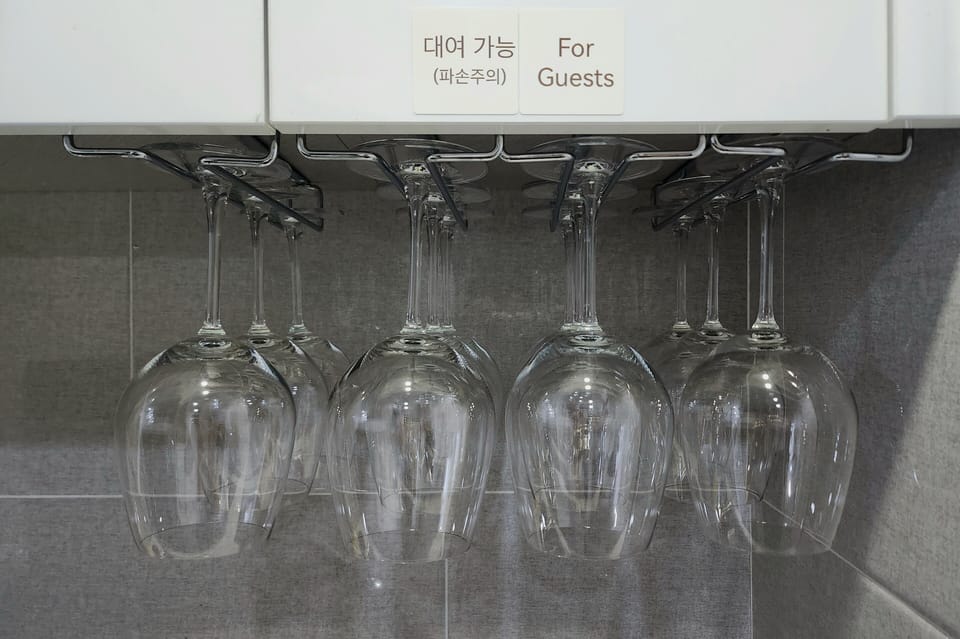 Mini-fridge, microwave, electric kettle, coffee grinder