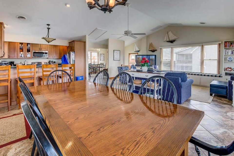 Top-Level Dining Table seats 8