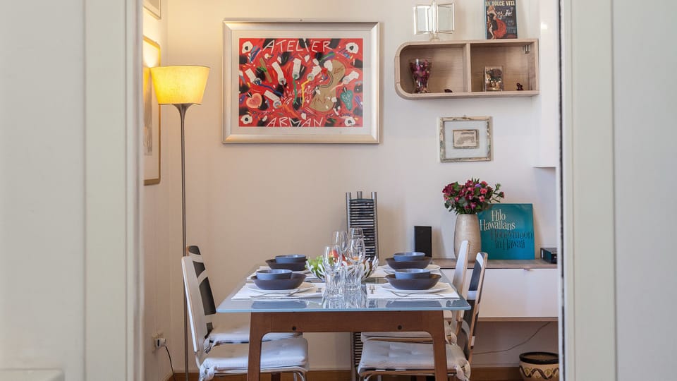 Apartment | Private kitchen | Fridge, microwave, stovetop, dishwasher