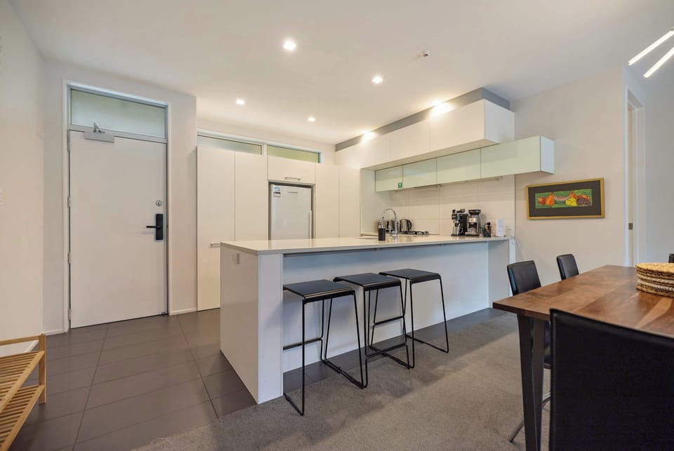 Kitchen and dining area