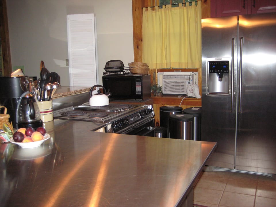 Kitchen food prep area