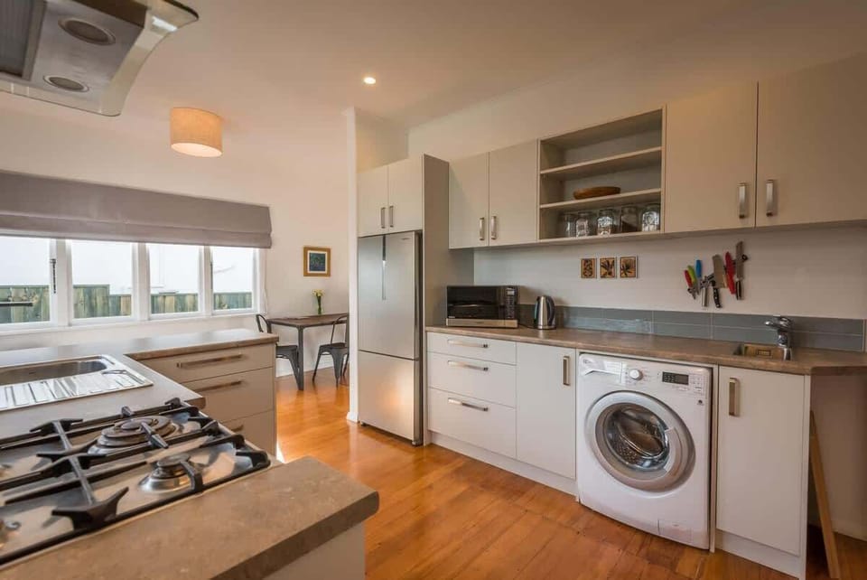 Kitchen - incorprates the washing machine