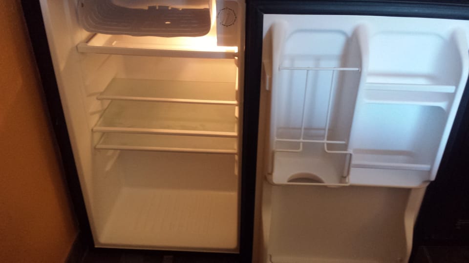 Inside of the fridge.