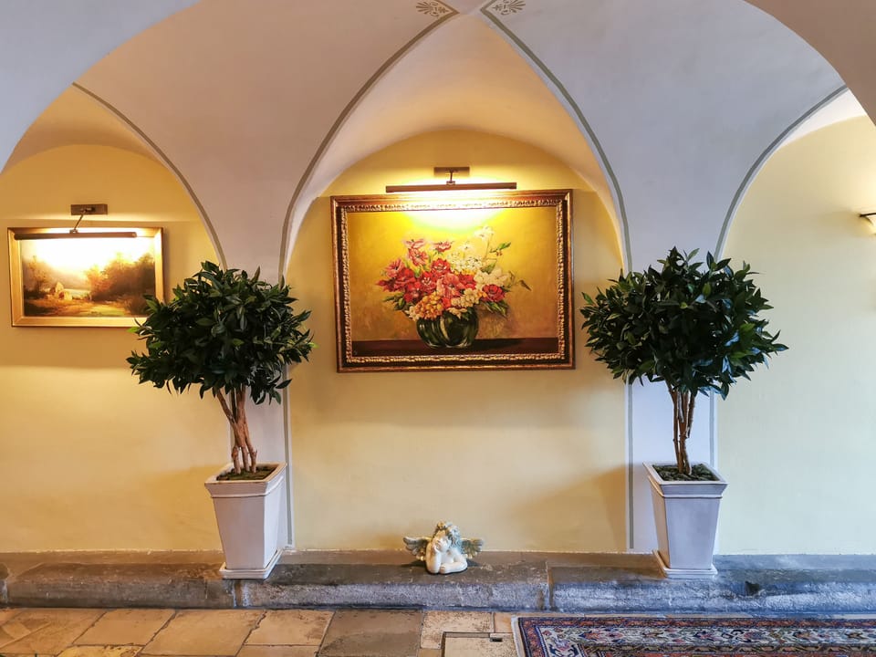 Interior entrance