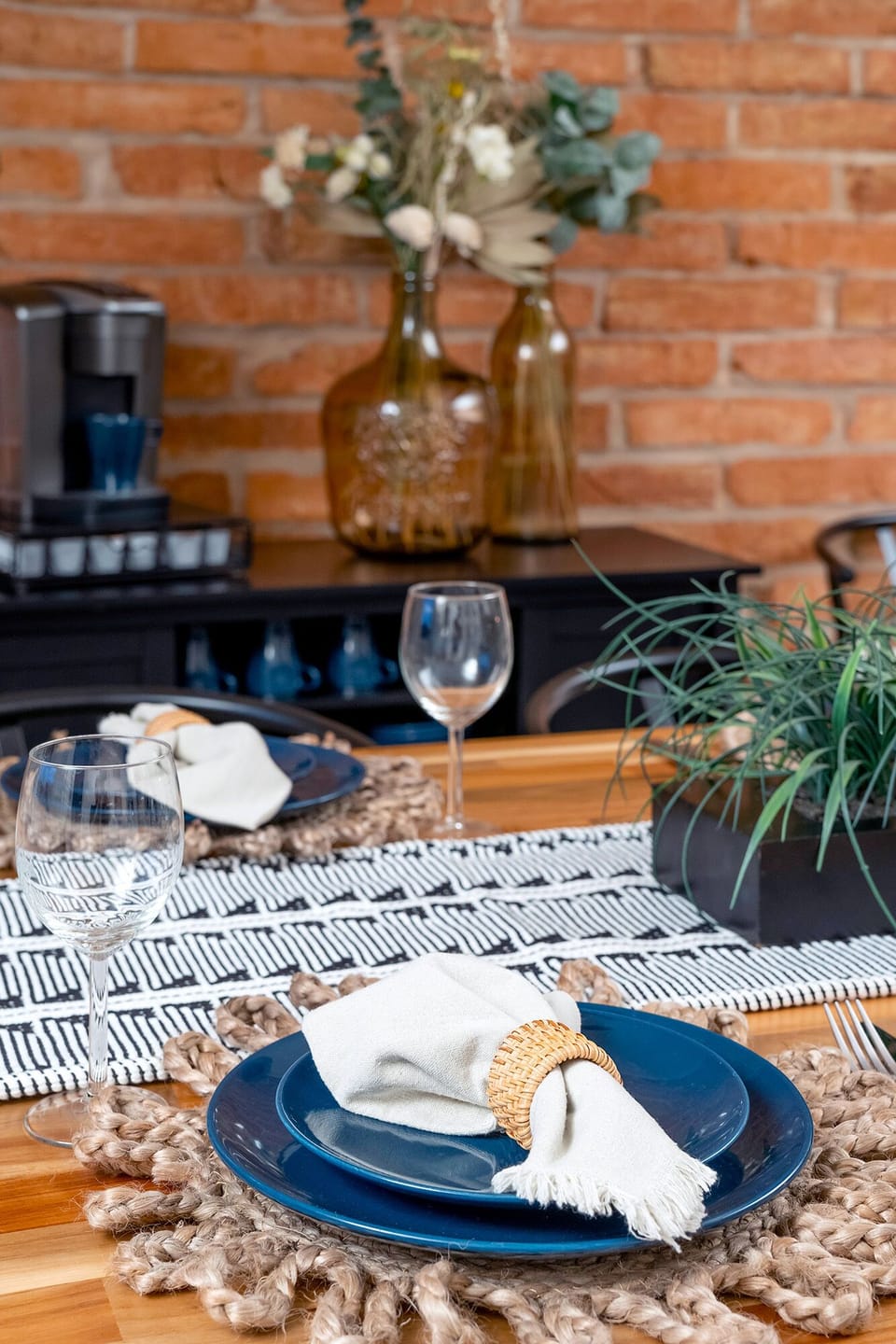 We provide a drip and Keurig coffee maker, with complimentary K-pods.