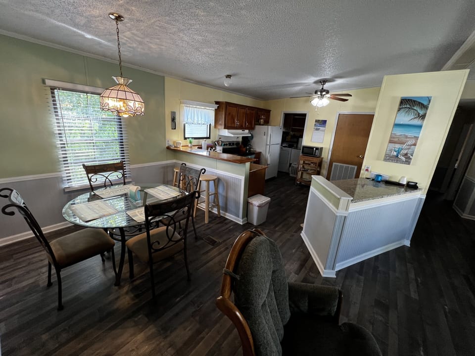dinning and kitchen