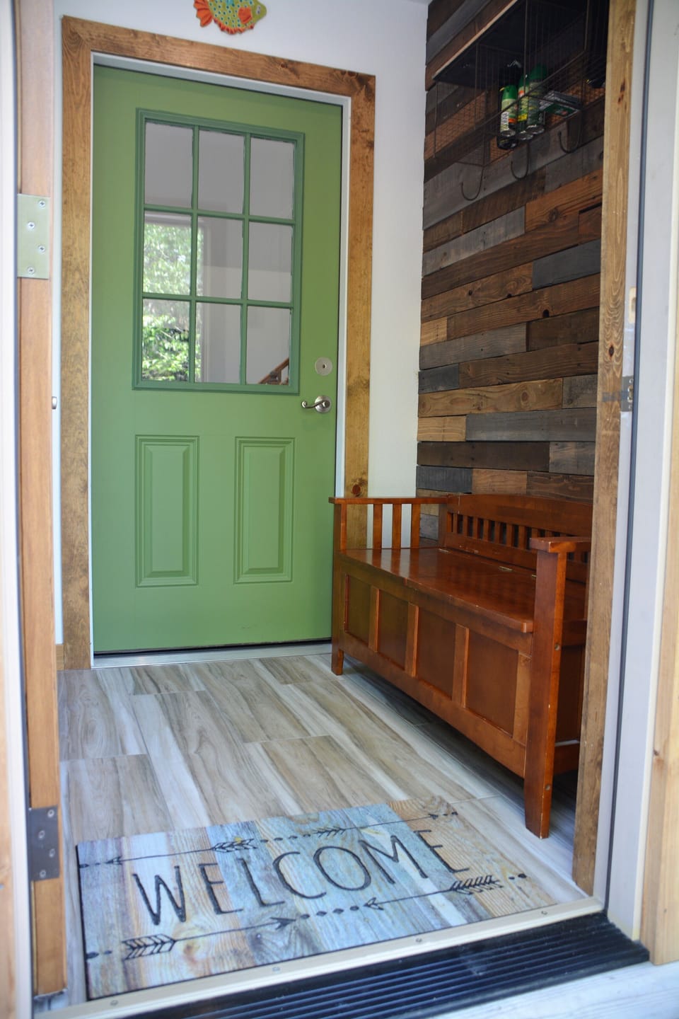 Door into arctic entry