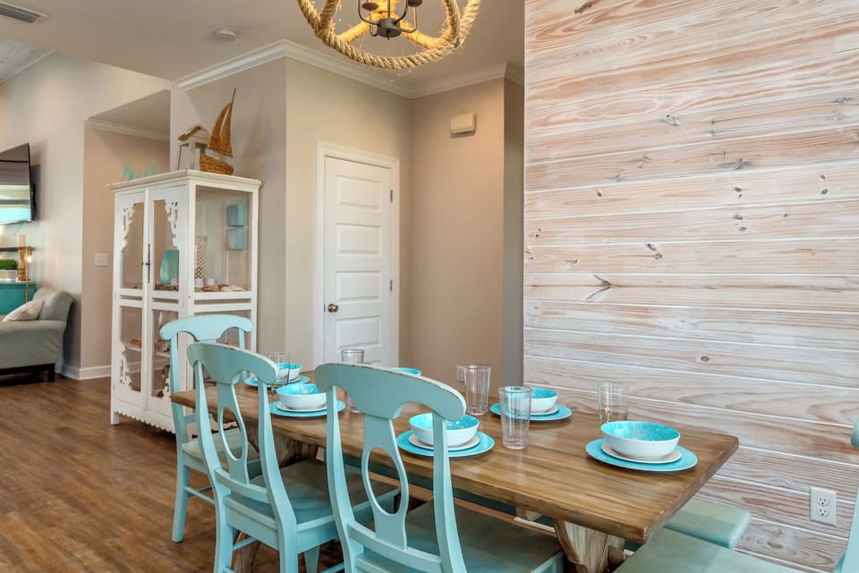 large table, great views