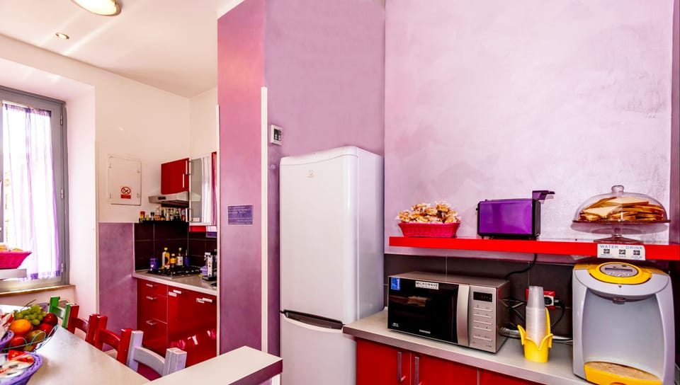 Classic Double Room | Private kitchen | Full-size fridge, microwave, espresso maker, coffee/tea maker