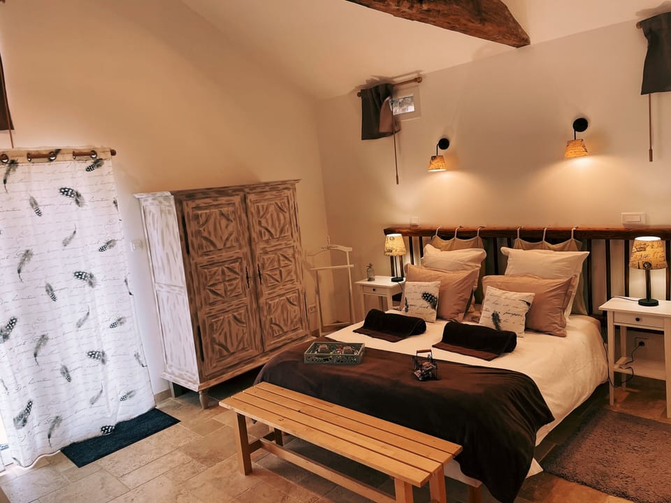 Superior Double Room, Courtyard View | Egyptian cotton sheets, premium bedding, memory foam beds, desk
