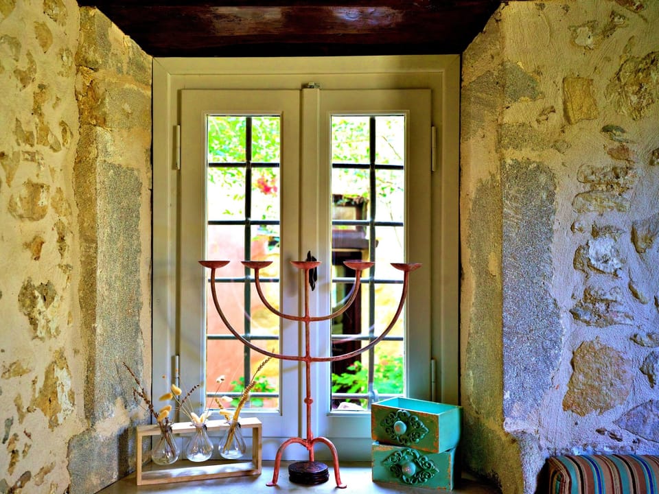 Living room decoration details.  
