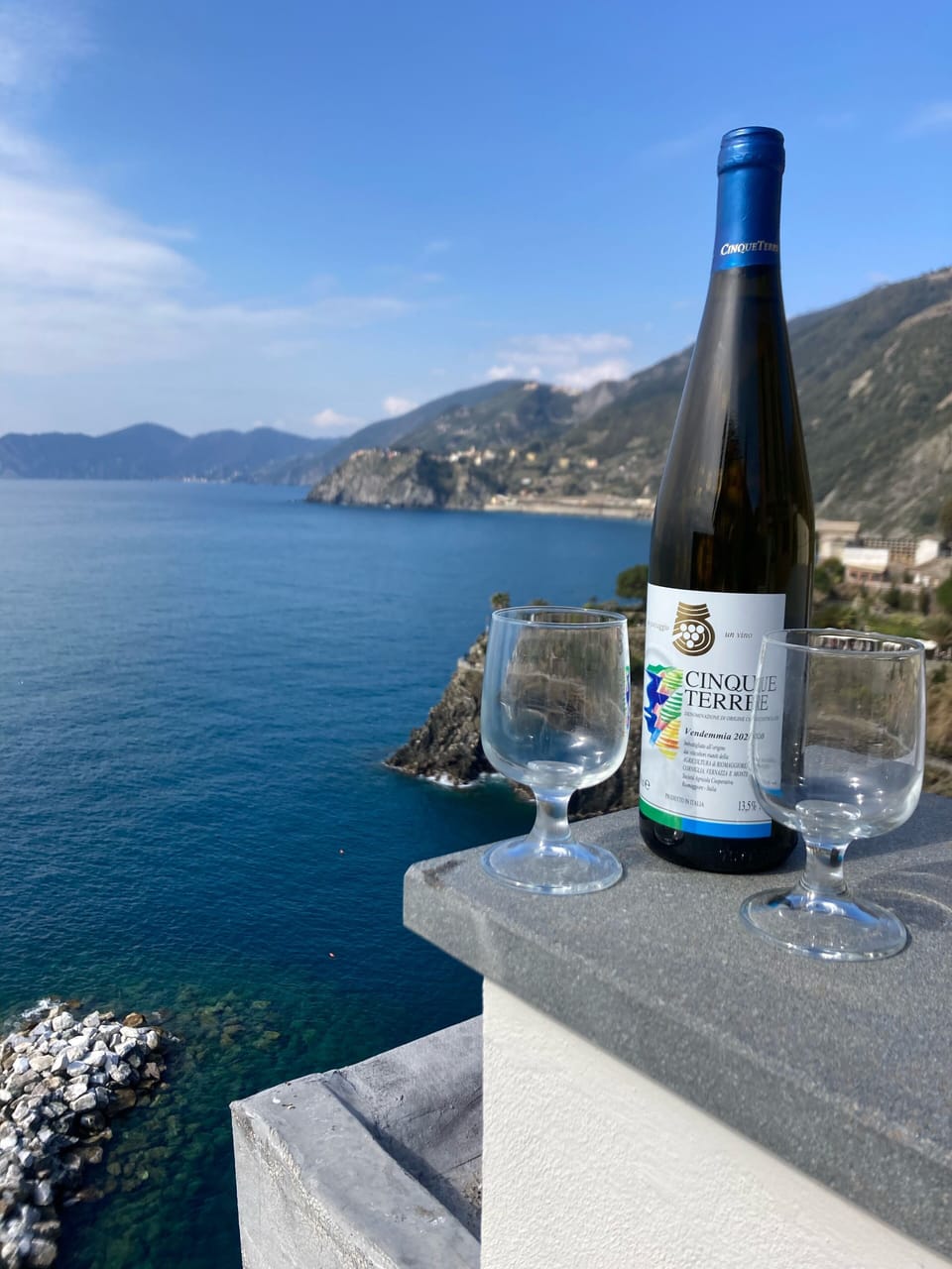 View from the sun terrace.