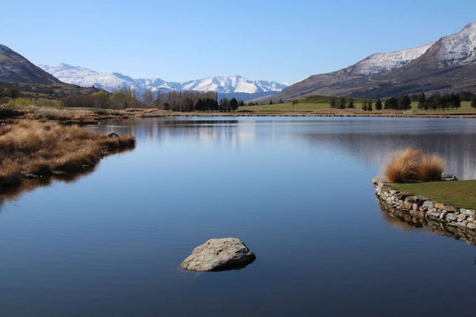 Clubhouse views towards Coronet Peak