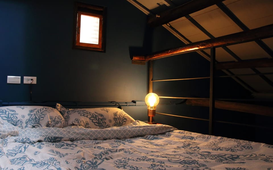 Double Room (Star Sky) | Desk, blackout drapes, soundproofing, free WiFi
