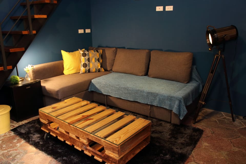 Double Room (Star Sky) | Desk, blackout drapes, soundproofing, free WiFi
