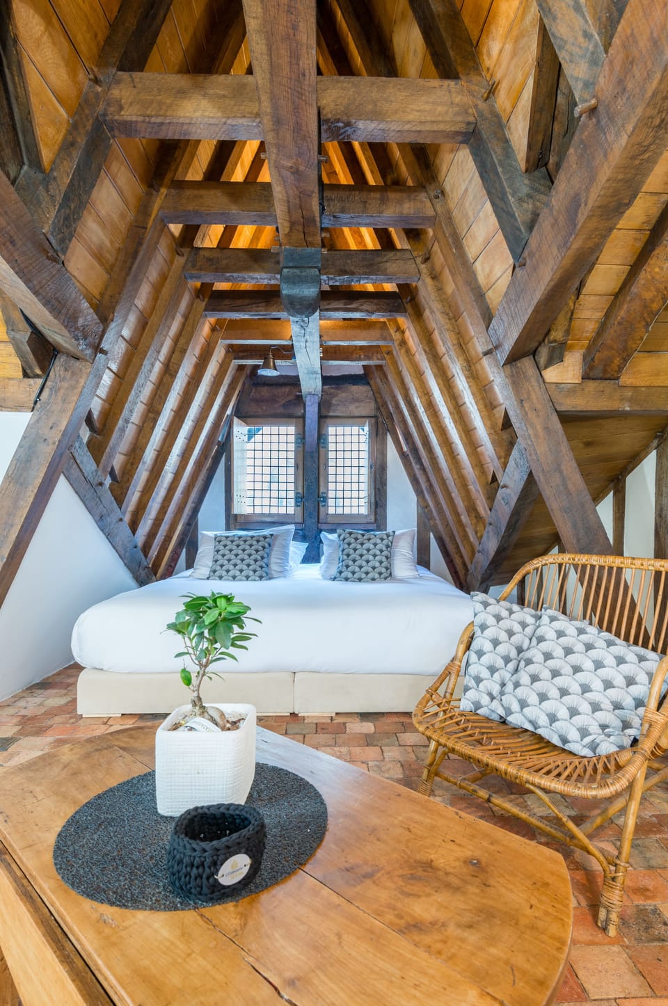 Comfort Double Room, Ensuite (Le nid) | Individually decorated, individually furnished, free WiFi, bed sheets
