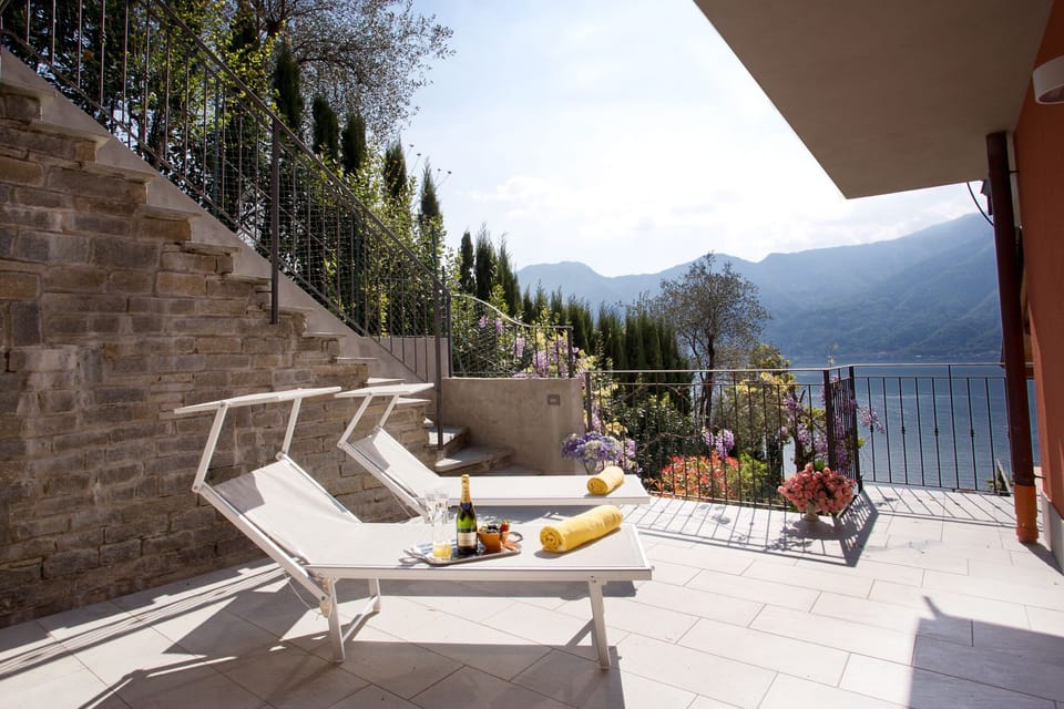 A further terrace for sunbathing is available for added space and privacy.
