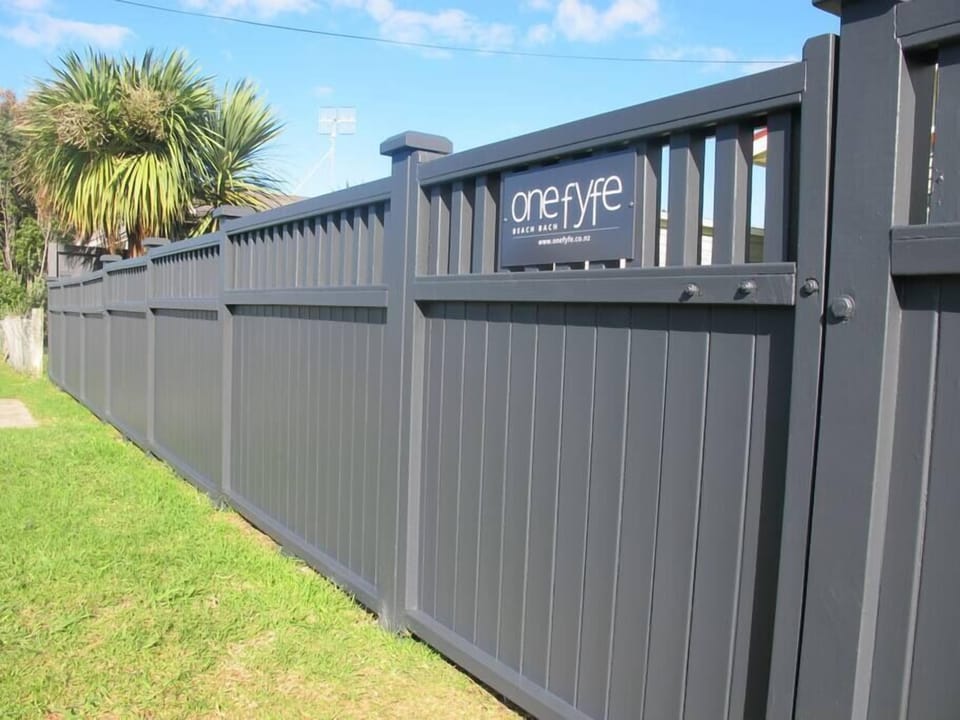 One Fyfe Beach Bach is fully fenced