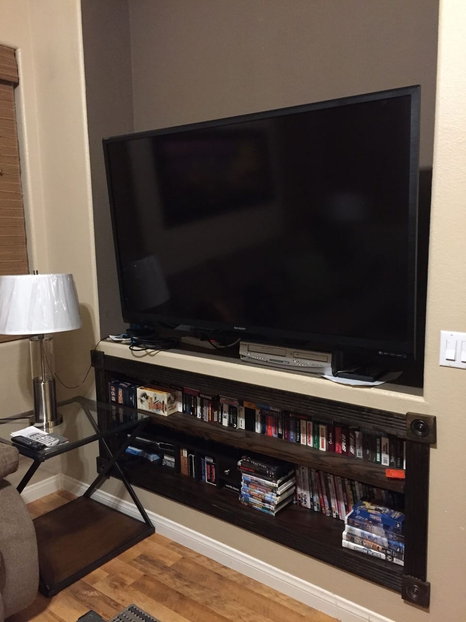 A library of movies. 