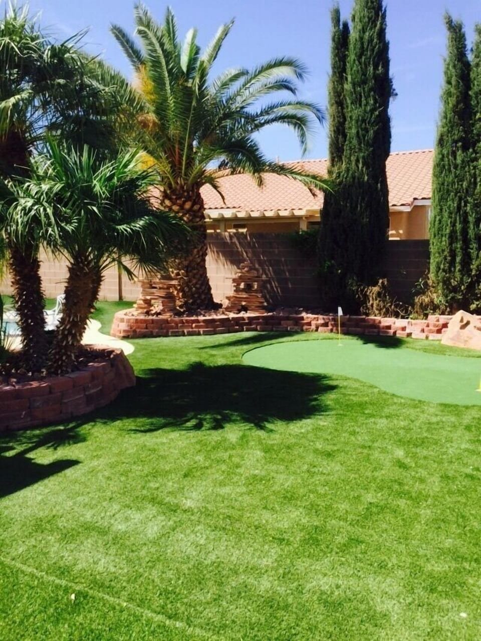 Relax and enjoy the vegetation, real and not so real!