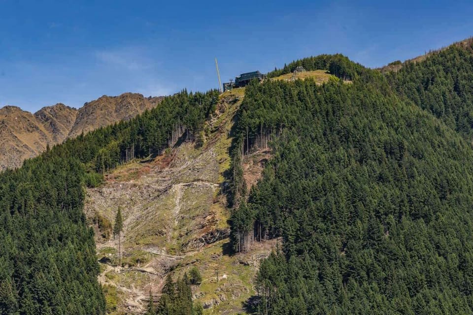 Sit on your balcony and watch the paragliders jumping from the top of Skyline Gondola and  Luge