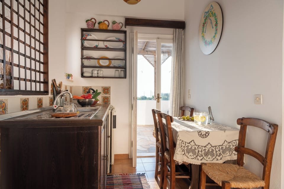 Apartment, 2 Bedrooms, Sea View | Private kitchen | Fridge, stovetop, coffee/tea maker, cookware/dishes/utensils