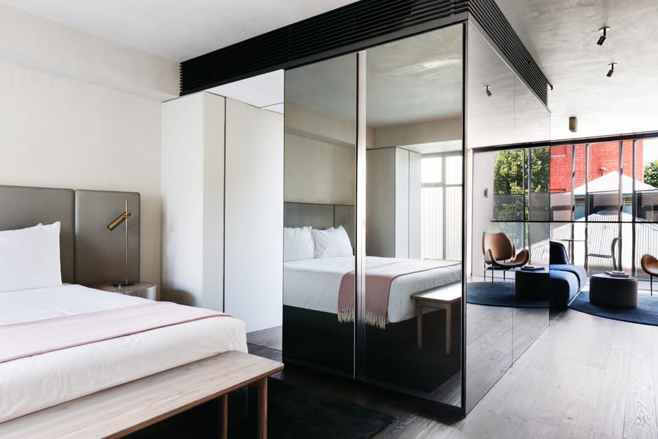 One Bedroom Urban Penthouse | Egyptian cotton sheets, premium bedding, pillowtop beds, minibar