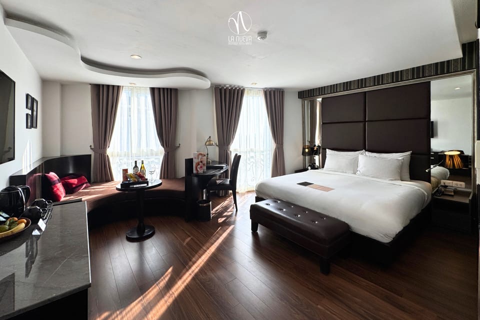 Pillowtop beds, minibar, in-room safe, individually furnished