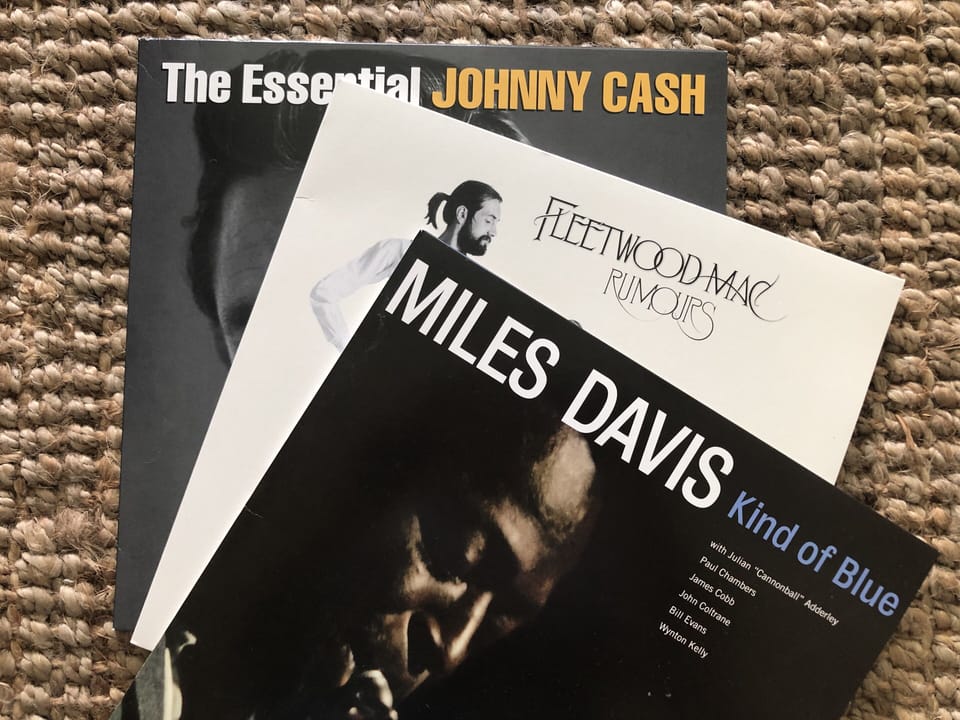 Some classic tunes to enjoy on the record player. 